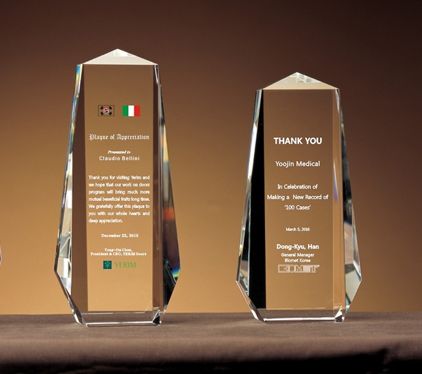 크리스탈상패sh152