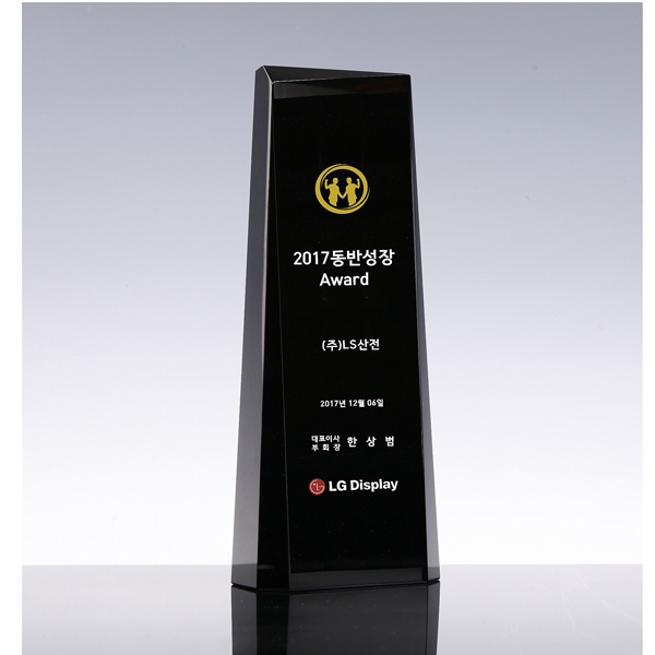 블랙크리스탈상패hs10