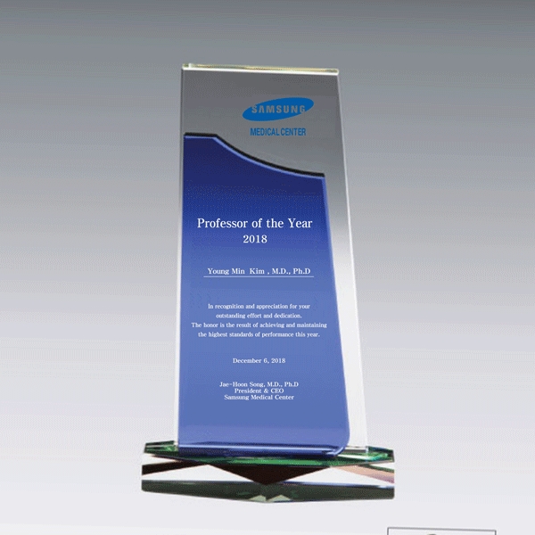 크리스탈상패hs423