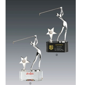 크롬블랙크리스탈트로피hs524