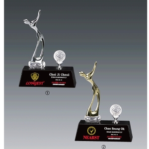 크롬블랙크리스탈트로피hs540