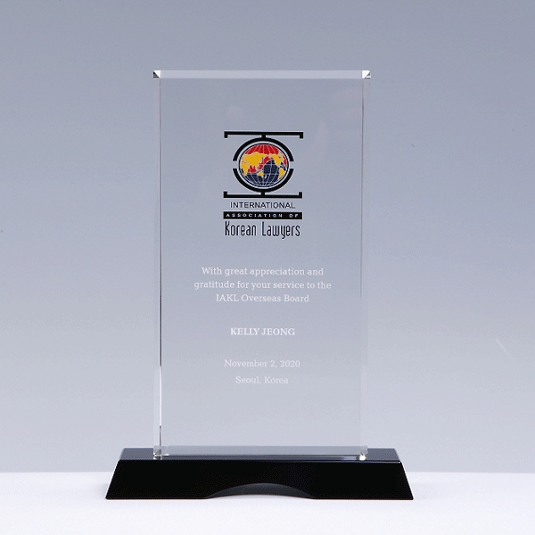 크리스탈상패hs427