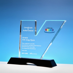 크리스탈상패hs200