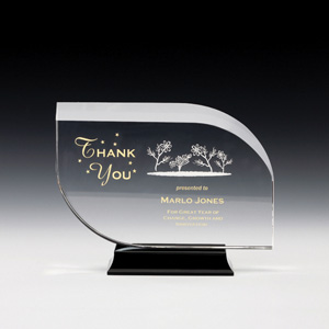 크리스탈상패BM020