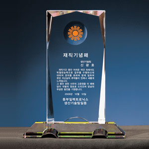 크리스탈상패B129-1