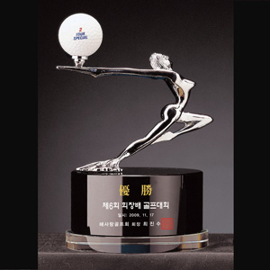 크리스탈금속트로피B55-1