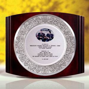 나무주석상패a355-6