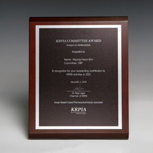 Wood Metal상패12-005