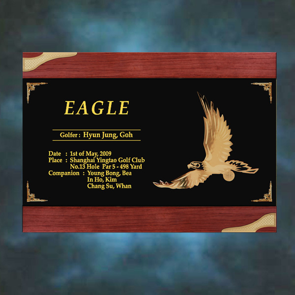 메탈우드이글패CRT-302