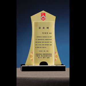 크리스탈상패B120-1