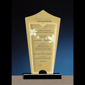 크리스탈상패B121-3