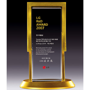 크리스탈상패a163-2