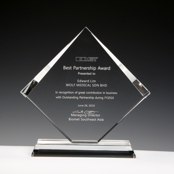 크리스탈상패HS10-115