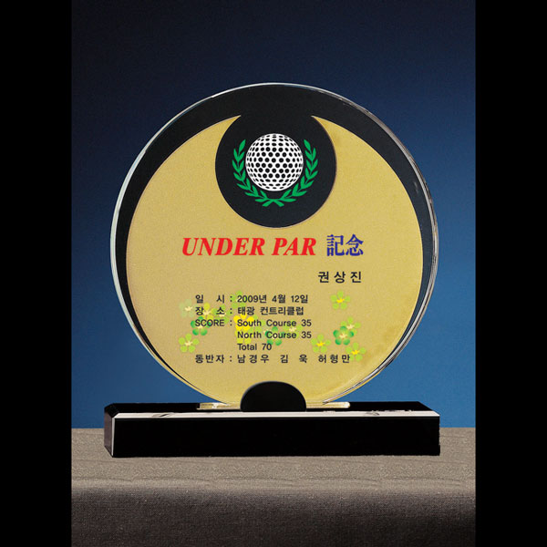 크리스탈상패B119-1