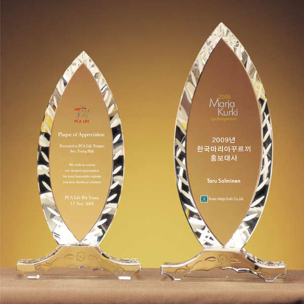 크리스탈상패ss228