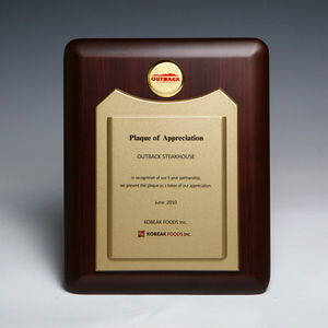 Wood Metal상패12-003