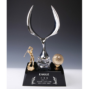 크롬블랙크리스탈트로피HSG206