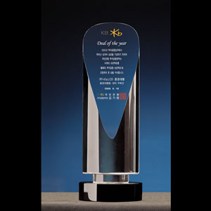 크리스탈상패B111